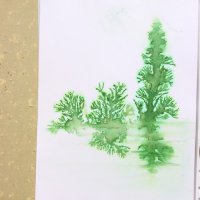 Monotypien und Experimente